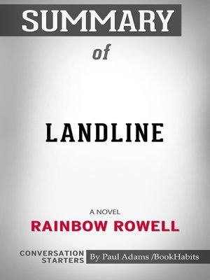 cover image of Summary of Landline